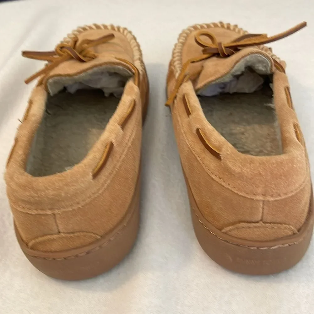 Men’s Minnetonka Pile Lined Hard Sole Mocassins